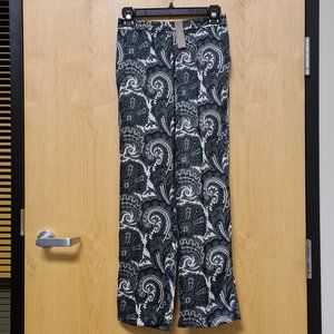 J. Crew NWT Petite Paisley Pull On Pants 4P